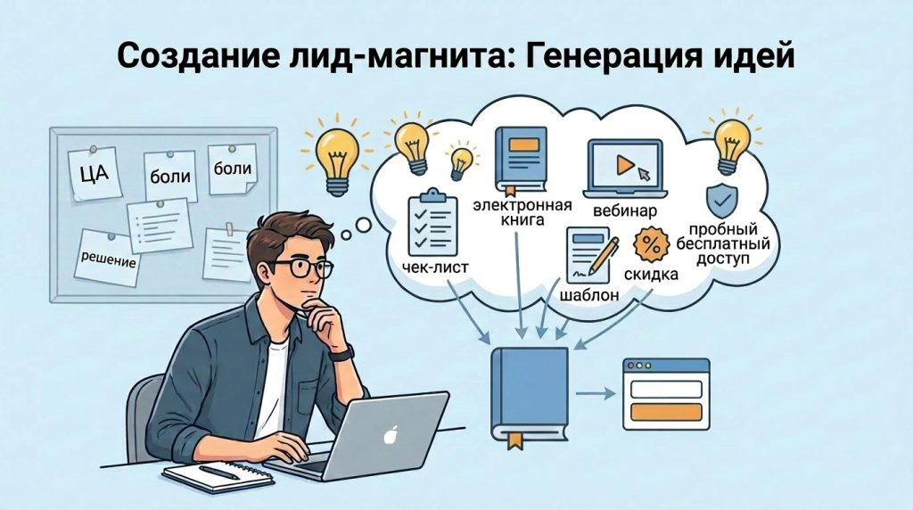 Процесс создания лид-магнита